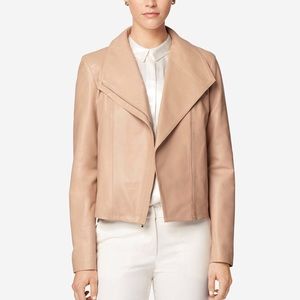 BNWT- Cole Haan Lambskin moto jacket